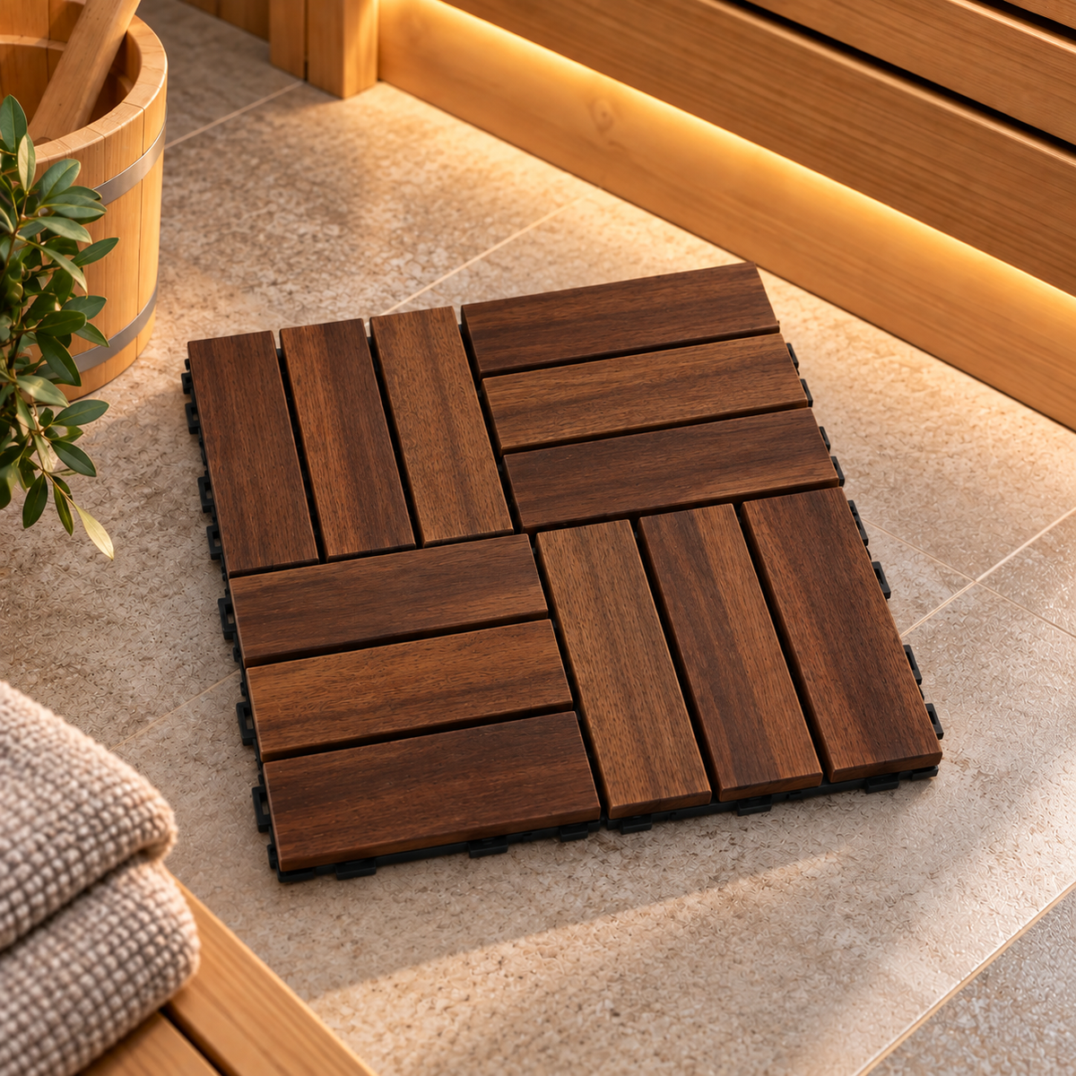 Sauna Footrest