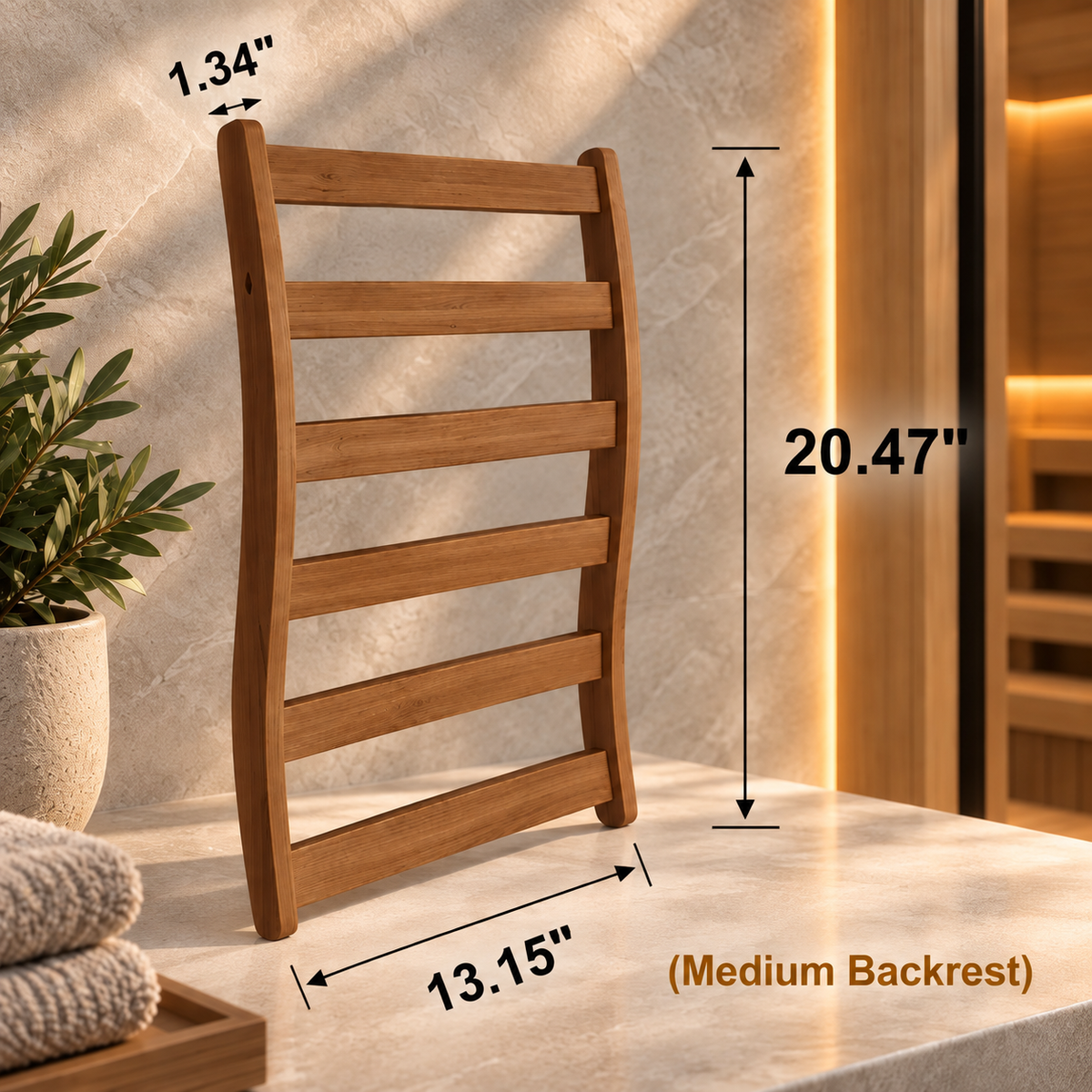 Sauna Backrest